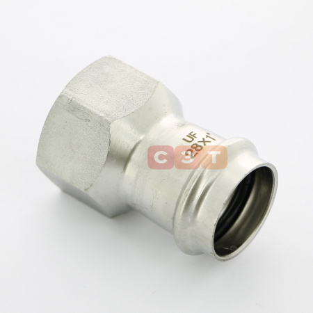 Муфта с ВР пресс нержавеющая  28 х 1"  UniFitt